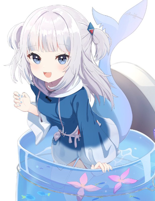 #ホワイトデーは銀髪白髪を愛でる日サメ source