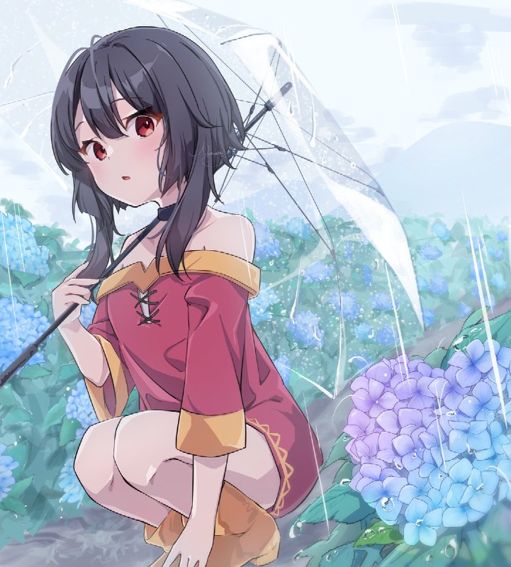 梅雨めぐみん#このすば　#めぐみん source