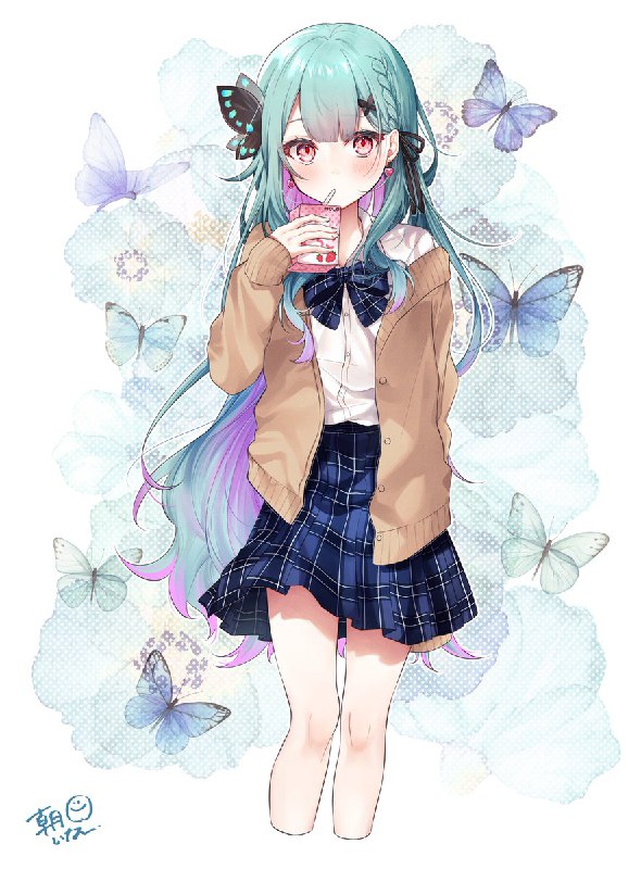 るしあといちごみるく🦋🍓#絵クロマンサー sourceるしあといちごみるく🦋🍓#絵クロマンサー source