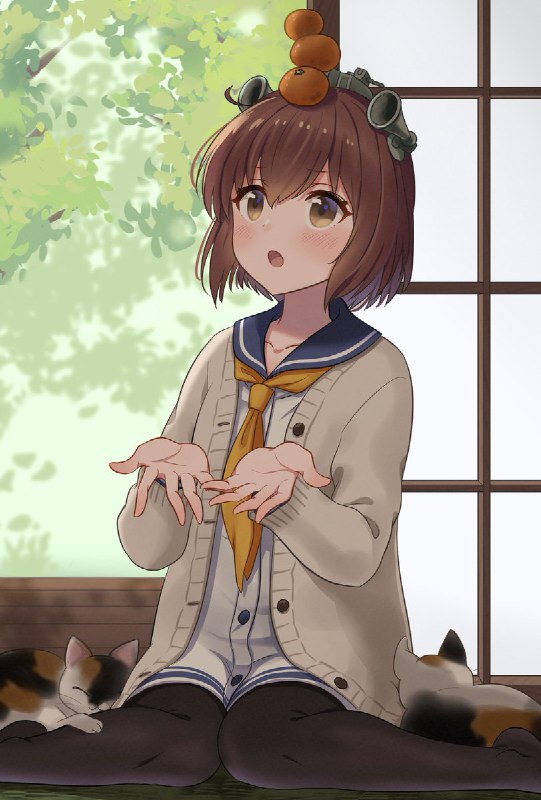 「も〜〜なんで雪風に乗せるんですか」#艦これ　#雪風 source