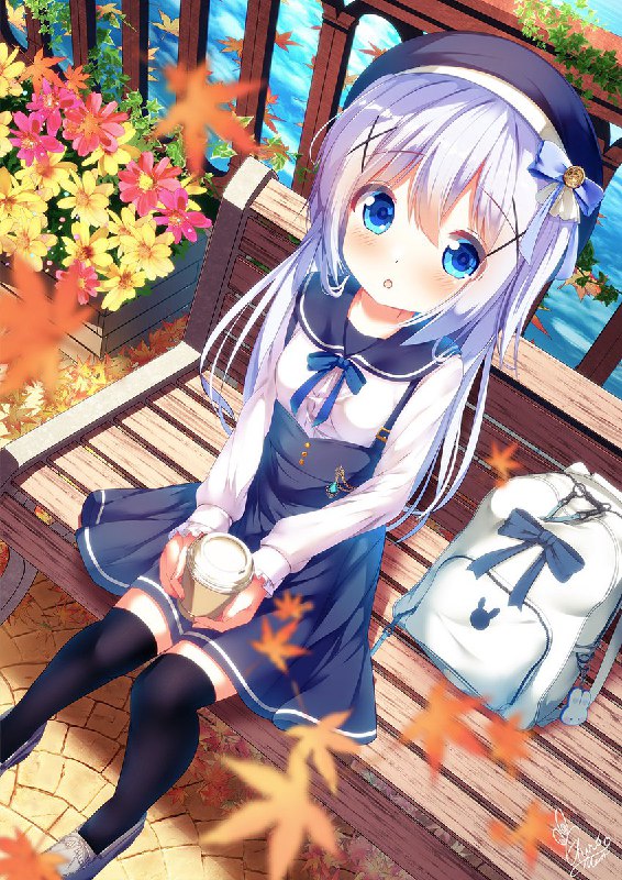 サスペンダーセーラーワンピチノちゃん#gochiusa source