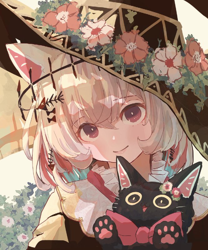 🐈白猫の魔女と黒猫🐈‍⬛ source