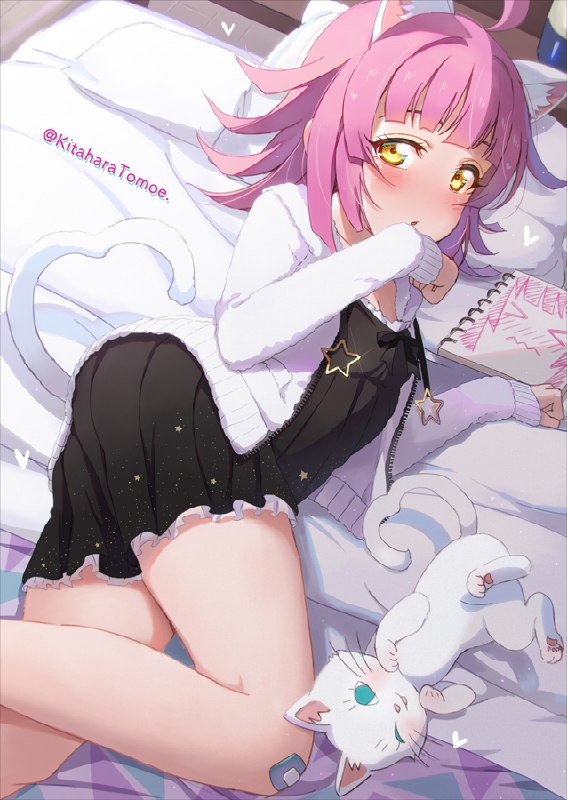 📡あなたと繋がりたい…にゃん… うぅ…恥ずかしい…#天王寺璃奈生誕祭2021 #虹ヶ咲 #lovelive source