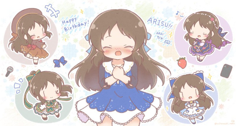 橘さんの誕生日！！めでたい！！！🎉🍓✨#橘ありす生誕祭2021 source