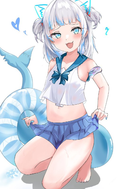 さめですにゃ～(=^・・^=)#gawrt source