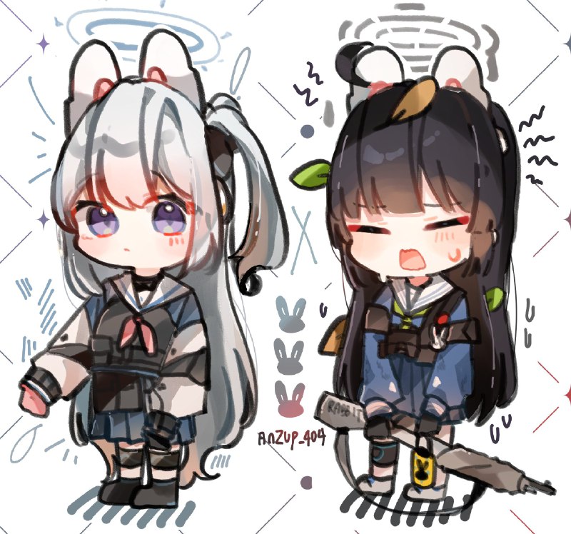 #ブルアカミヤコ ミル🐇🐇🍃 source