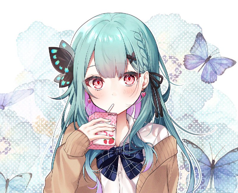 るしあといちごみるく🦋🍓#絵クロマンサー sourceるしあといちごみるく🦋🍓#絵クロマンサー source