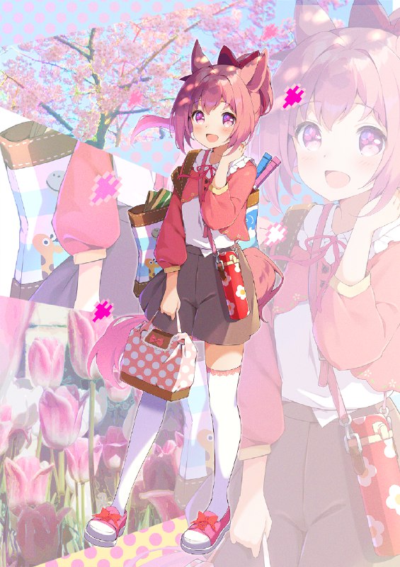 ハルウララとお花見🌸 / Pilokey