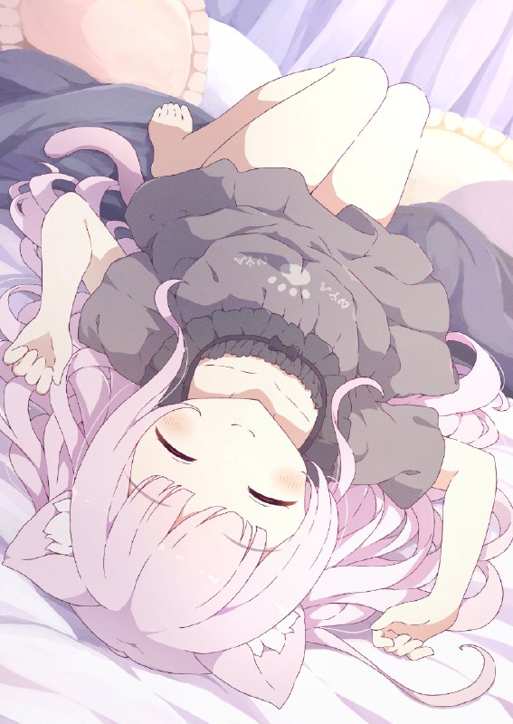  ごろーん#女の子 #猫耳 ごろーん#女の子 #猫耳
