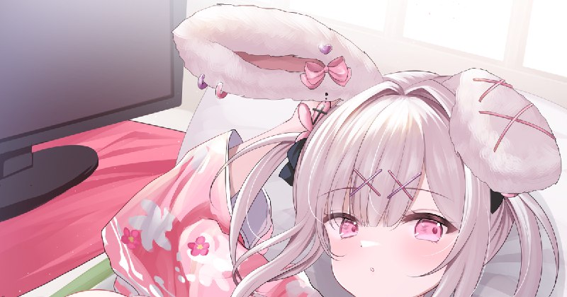 Skeb 77 兎彷魂あみゅ様