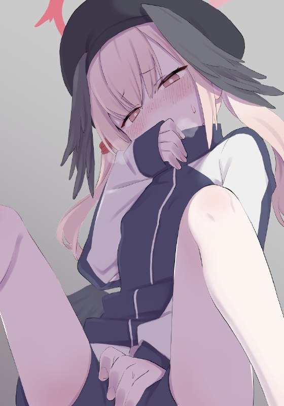 #NSFW 忙しそうなコハル / 沖わさび#ブルアカ #ブルーアーカイブ #下江コハル #ブルーアーカイブ1000users入り #ジャージ