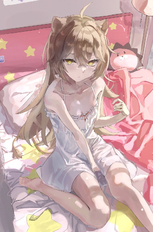 %mid% Sleepy🦁#VTuber #獣耳 #るるどらいおん #バーチャルYouTuber #ロリ #女の子 #rurudo