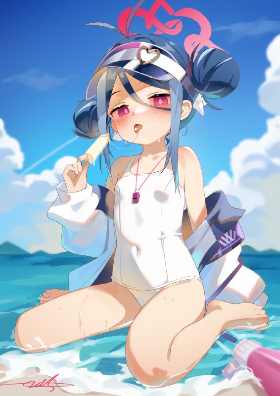 %mid% 合歓垣フブキ(水着)#ブルーアーカイブ #ブルアカ #合歓垣フブキ #合歓垣フブキ(水着)