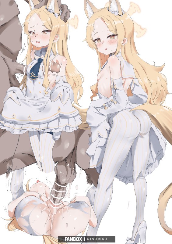  セイア#R-18 #百合園セイア #ブルーアーカイブ #ブルアカ #ロリ #体格差