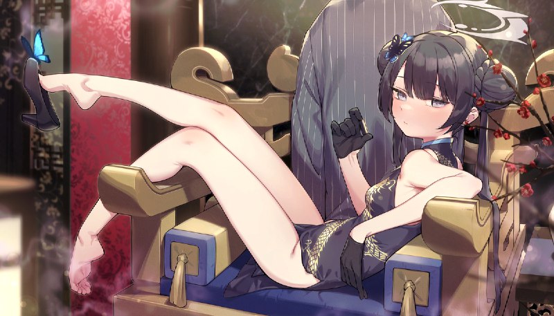  門主#R-18 #ブルアカ #ブルーアーカイブ #竜華キサキ #チャイナドレス 門主#R-18 #ブルアカ #ブルーアーカイブ #竜華キサキ #チャイナドレス