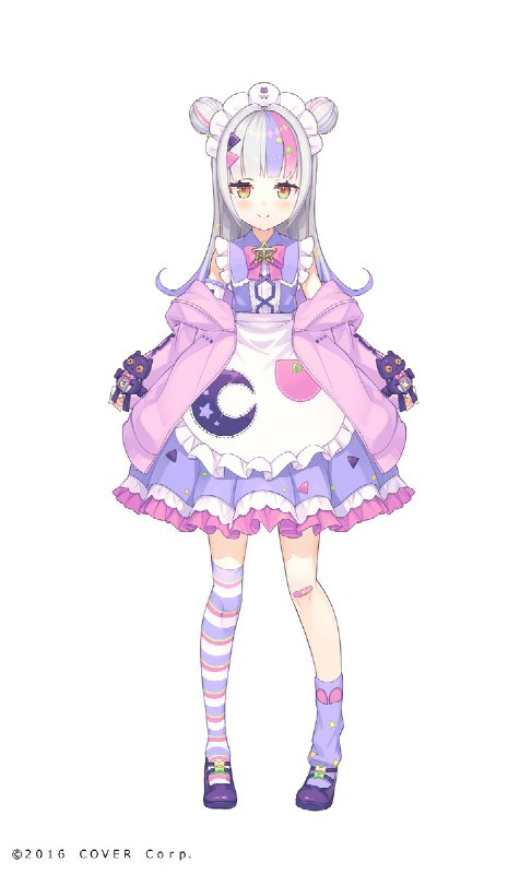 ということでシオンちゃんの今回の新衣装も担当させていただきました！設定画（全差分ありの3面図)は来週中には公開予定です