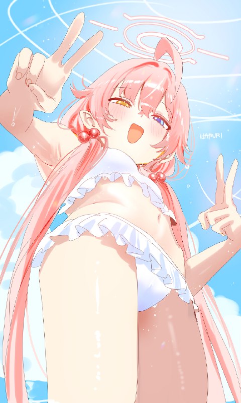ほしの / id=116488284 / HARURI / 仕事募集中 #ブルーアーカイブ #ブルアカ #小鳥遊ホシノ #小鳥遊ホシノ(水着) #ローアングル #キヴォトス(ブルーアーカイブ)