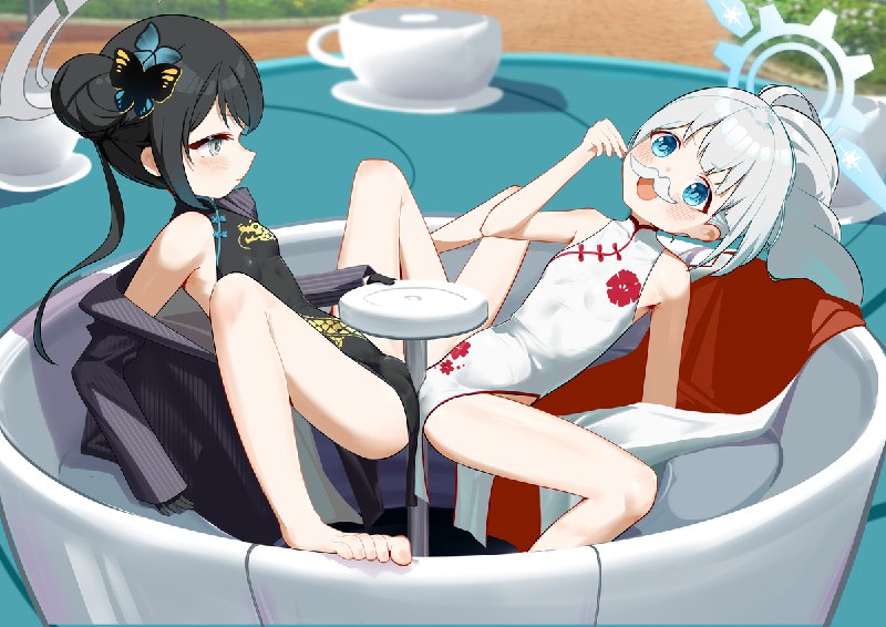  木桶浴外交#R-18 #BlueArchive #ブルーアーカイブ #キサキ(ブルーアーカイブ) #連河チェリノ(チーパオ) #チーパオ 木桶浴外交#R-18 #BlueArchive #ブルーアーカイブ #キサキ(ブルーアーカイブ) #連河チェリノ(チーパオ) #チーパオ