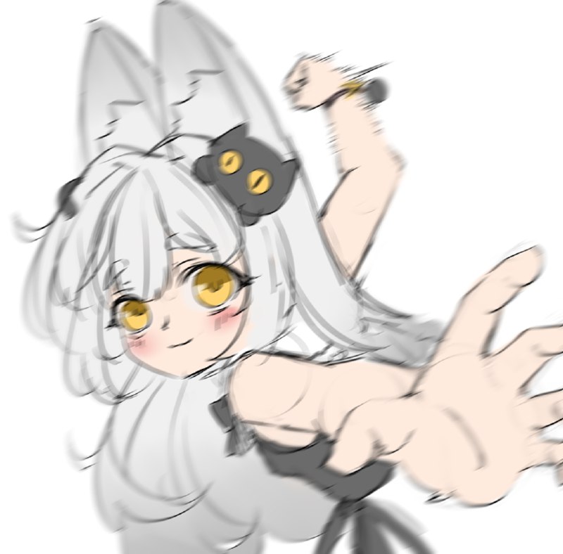 （连更旧图）他妈的磁场转动一百万匹力量！菲菲爆破拳！ / Karvཁར་ཨུ་#原创 #ロリ #菲菲(Shio)