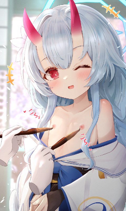  こちょこちょ#R-18 #ブルーアーカイブ #和楽チセ #ロリ こちょこちょ#R-18 #ブルーアーカイブ #和楽チセ #ロリ