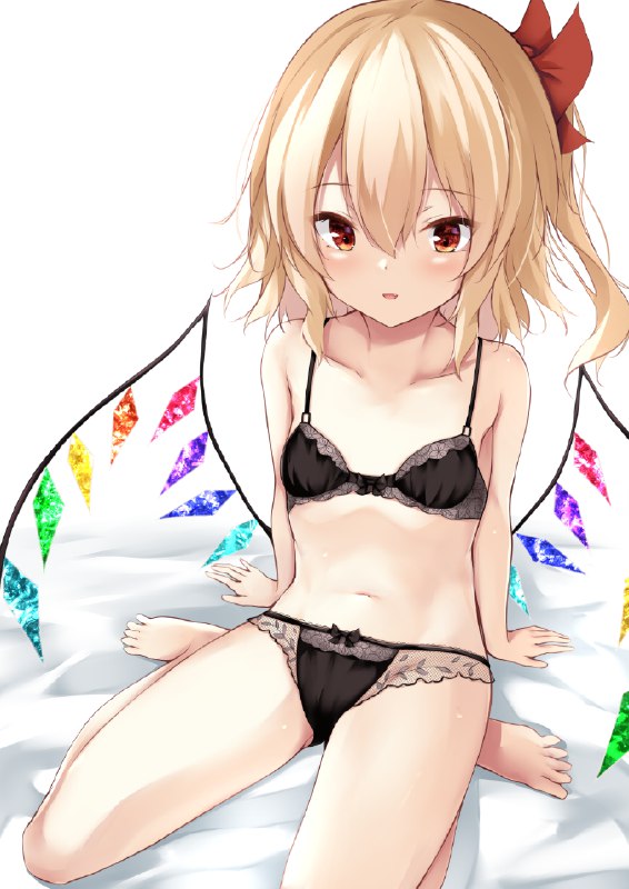 黒下着フラン