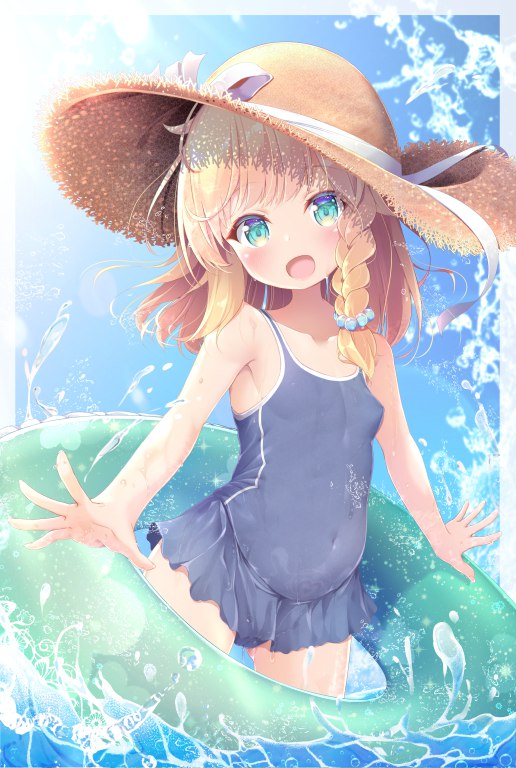  夏の思い出#R-18 #マイクロビキニ #すじ #スク水 #ロリババア #金髪 #麦わら #淫紋 #おへそ 夏の思い出#R-18 #マイクロビキニ #すじ #スク水 #ロリババア #金髪 #麦わら #淫紋 #おへそ