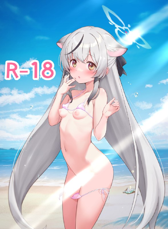  水着ココナちゃん（R18版）#R-18 #ブルアカ #ブルーアーカイブ #ココナ #春原ココナ 水着ココナちゃん（R18版）#R-18 #ブルアカ #ブルーアーカイブ #ココナ #春原ココナ