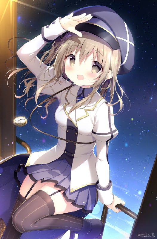 カルハ / しらたま❄#星空鉄道とシロの旅 #星シロ #カルハ #車掌 #同人ゲーム #オリジナル5000users入り