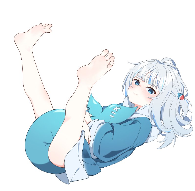  다리 쭉쭉#HololiveEN #GawrGura #がうる・ぐら #ホロライブ #hololive