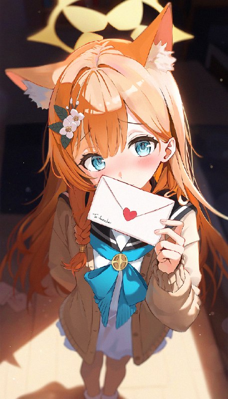 無題 / id=116229342 / mojo #伊落マリー #ブルーアーカイブ #ブルアカ #女の子 #照れ顔