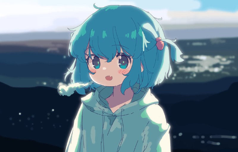  おでかけ#あおいとり #オリジナル #てるちゃん #ロリ