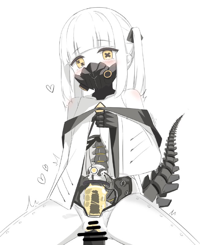  当心机械伤人#R-18 #ブルーアーカイブ #アイン(ブルーアーカイブ) #ブルアカ #BlueArchive #メカバレ #アイン・ソフ・オウル(ブルーアーカイブ) #騎乗位