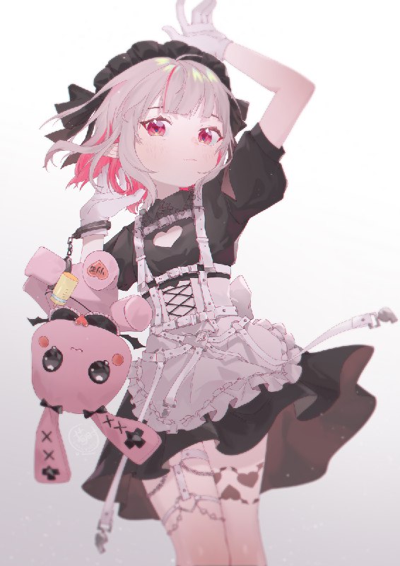 莉莉姆新衣装 / 荀时Alamp#にじさんじ #魔界ノりりむ #女の子 #バーチャルYouTuber #VTuber #メイド服