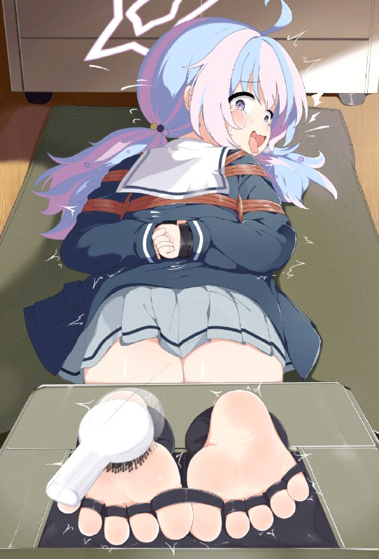 芋泥小孩欠收拾了#ブルーアーカイブ #宇沢レイサ #くすぐり #裸足裏芋泥小孩欠收拾了#ブルーアーカイブ #宇沢レイサ #くすぐり #裸足裏