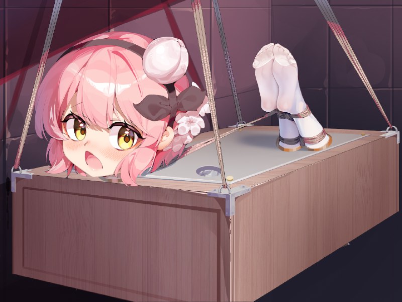 无题#R-18 #女の子 #ソックス足裏 #白タイツ #拘束 #呼吸制御 #触手无题#R-18 #女の子 #ソックス足裏 #白タイツ #拘束 #呼吸制御 #触手