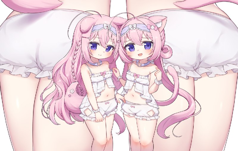 ♡♡#宇佐紀ノノ #ぱんつ #猫耳 #ピンク髪 #お腹♡♡#宇佐紀ノノ #ぱんつ #猫耳 #ピンク髪 #お腹