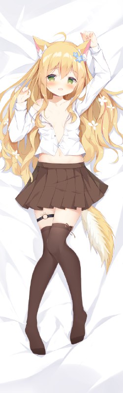 抱枕 / 木月#女の子 #抱枕 #極上の貧乳