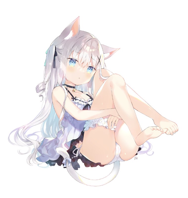 オナホのパッケージイラスト（猫） / id=116208065 / ユイザキカズヤ 1/2#R-18 #オリジナル #女の子 #猫耳 #ベビードール