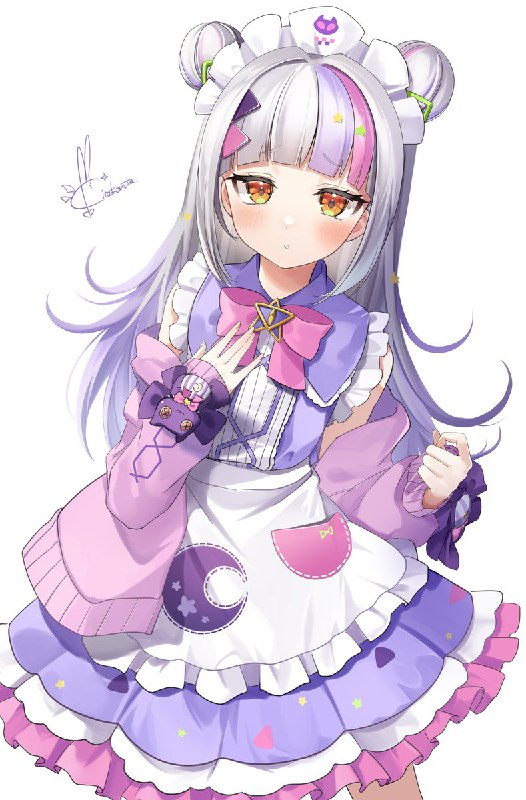ねぇ、似合ってるかなぁ…#シオンの書物　#紫咲シオン新衣装