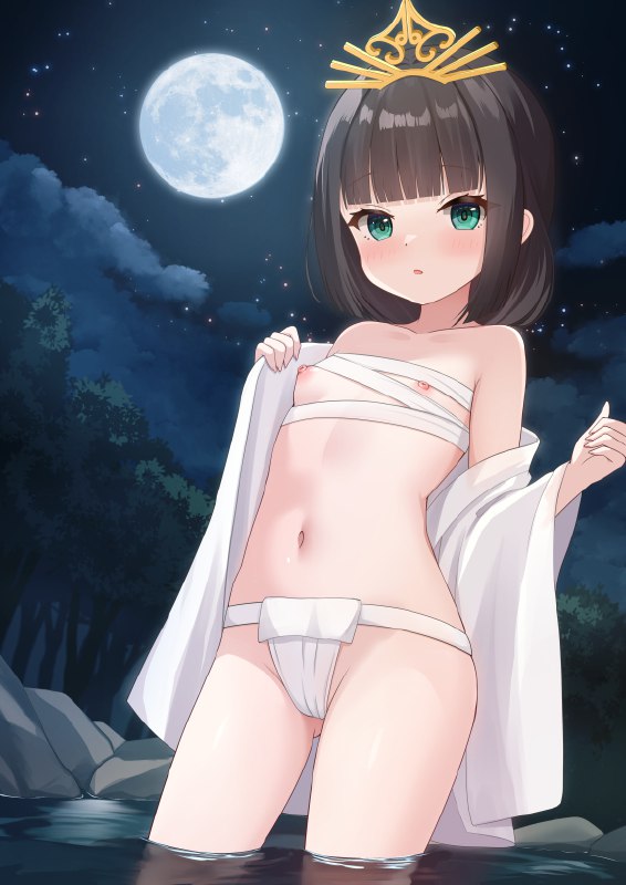 #NSFW (R18)身を清めている雫ちゃん / NC731@お仕事募集中 1/2