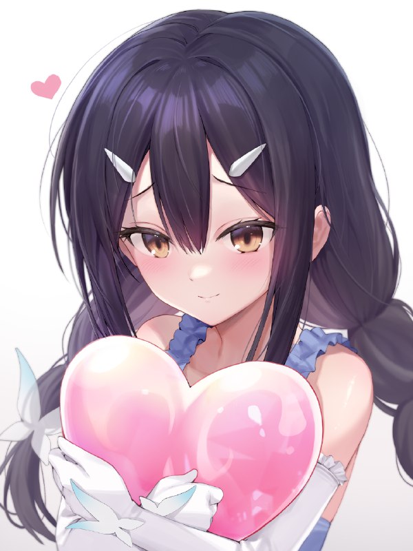  美遊、誕生日おめでとう！#プリズマ☆イリヤ #美遊・エーデルフェルト #Fate/GrandOrder #長手袋 #ぬいぐるみ #ハート #少女 #Fate/GO1000users入り #プリズマ☆イリヤ1000users入り