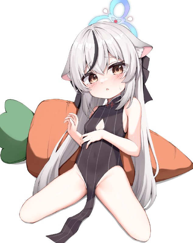 ココナちゃん🤍 / id=116799808 / ナのちえ #春原ココナ #ブルーアーカイブ #ブルアカ #ロリ #BlueArchive #おへそ #美少女 #女の子 #鼠蹊部 #魅惑のふともも