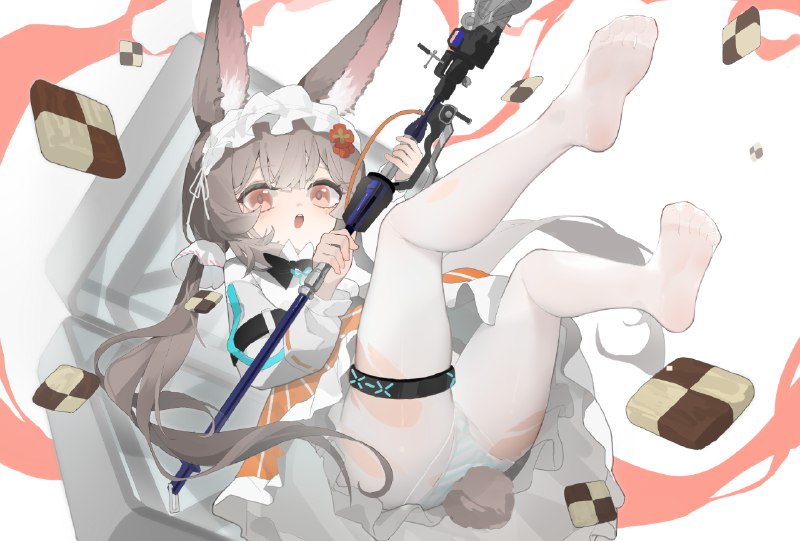  小锅盖飘飘#明日方舟 #女の子 #萝莉 #裸足 #白丝 #兽耳 #足指 #ソックス足裏 小锅盖飘飘#明日方舟 #女の子 #萝莉 #裸足 #白丝 #兽耳 #足指 #ソックス足裏