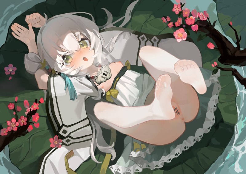 【约稿展示】小池塘#R-18 #足指 #裸足 #少女 #白丝 #萝莉 #白髪 #OC【约稿展示】小池塘#R-18 #足指 #裸足 #少女 #白丝 #萝莉 #白髪 #OC