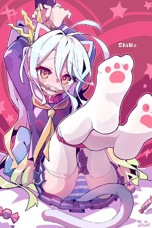 #游戏人生# @白 (3p) / 今沢 3/4