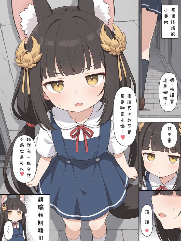 請讓我射精!長門醬!! 漫畫EP3 by (@NagatoPapa)