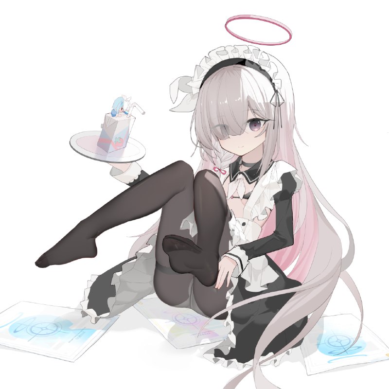  女仆普拉娜#女の子 #女仆装 #萝莉 #蔚蓝档案 #白毛 #裸足 #白丝 #黑丝 #普拉娜 女仆普拉娜#女の子 #女仆装 #萝莉 #蔚蓝档案 #白毛 #裸足 #白丝 #黑丝 #普拉娜