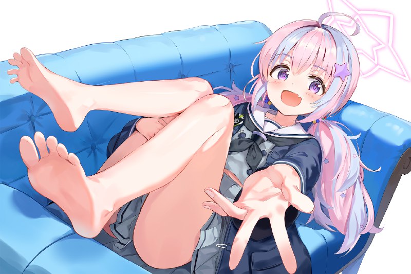 レイサ / id=116578142 / mojo #ブルーアーカイブ #ブルアカ #宇沢レイサ #BlueArchive #裸足 #足裏