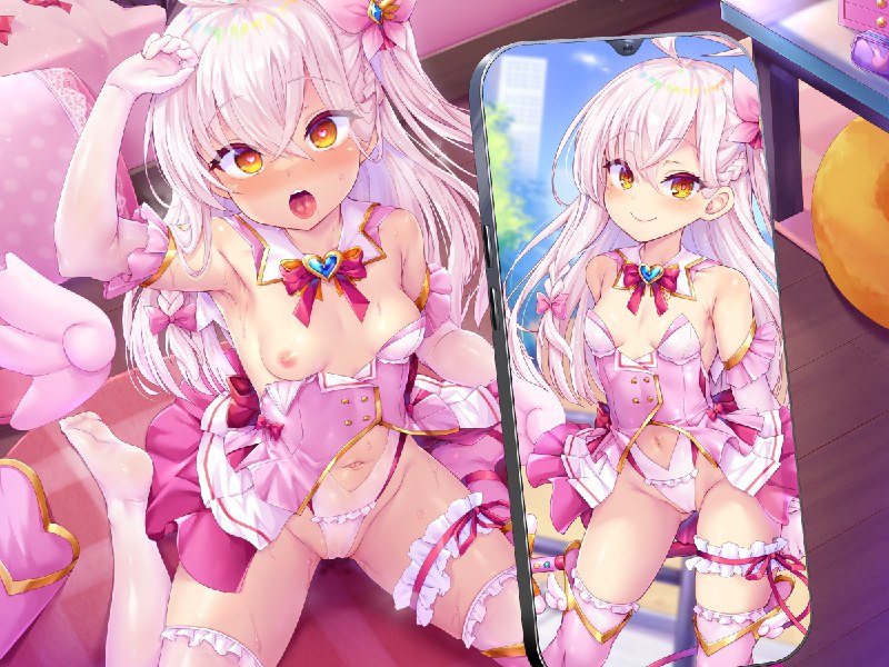  魔法少女が媚び媚びご奉仕させられちゃうアプリ【音声作品】#R-18 #オリジナル #魔法少女 #音声作品 #変身ヒロイン #ソックス足裏 #催眠 #ちっぱい