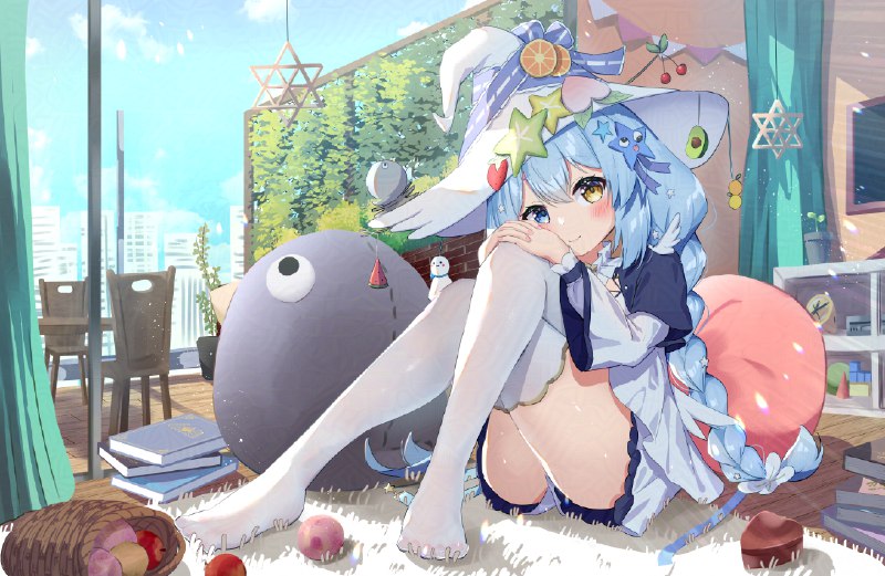🕊 / id=119297683 / Siera🐱 #女の子 #ふともも #おしり #白タイツ